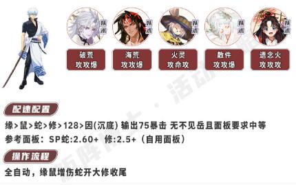 阴阳师银之绮都满buff阵容怎么搭配?阴阳师银魂爬塔高配阵容攻略