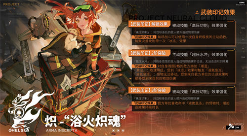 少女前线云图计划炽浴火炽魂效果是什么?少女前线云图计划炽浴火炽魂效果一览