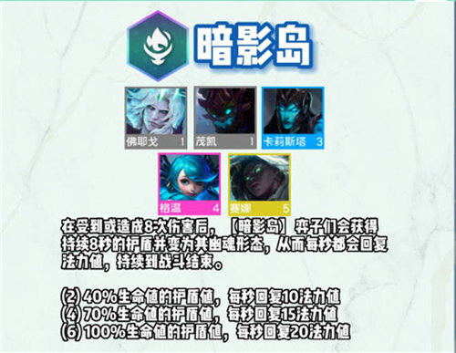 云顶之弈s9羁绊效果都有哪些?云顶之弈s9羁绊效果详情介绍