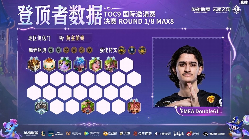 TOC9国际邀请赛:花仙子绝活哥!Double61成功夺冠