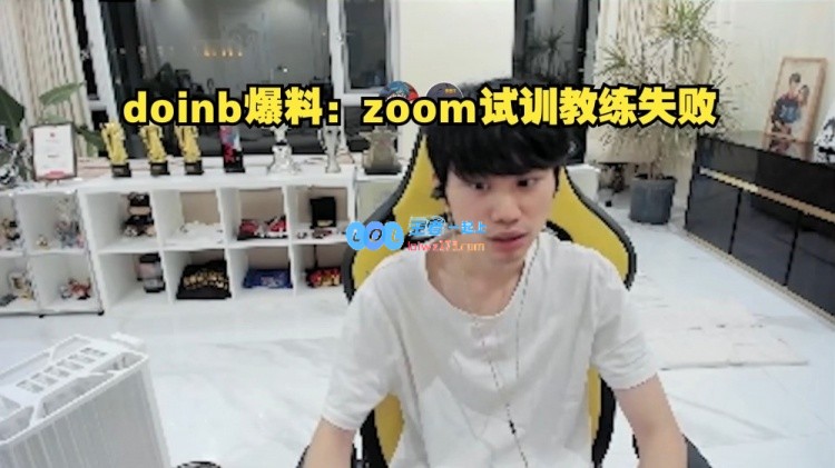 失业危机？！Doinb揭秘：zoom试训教练的惨痛教训竟然是这样的