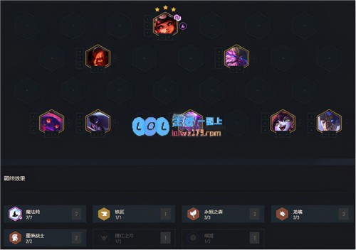 云顶之弈11.6版本七法龙王依然是主流组合策略