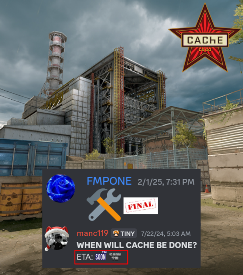 FMPONE：Cache重置即将完成