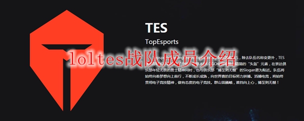 在英雄联盟赛场上熠熠生辉的loltes战队成员，个个都是电竞明星