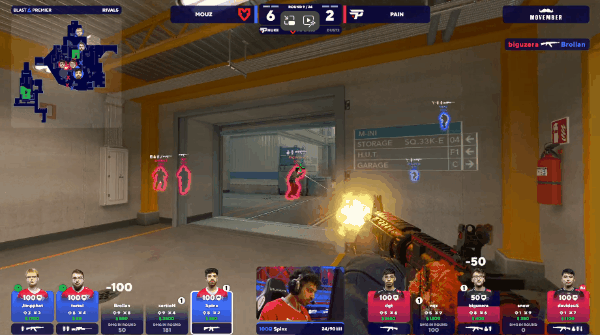 BLAST巅峰赛S1:瞬影千钧!MOUZ2_1paiN
