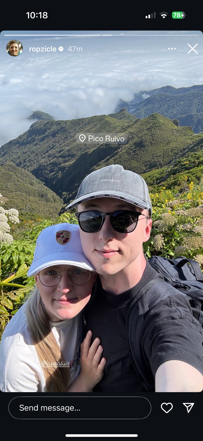 ropz打卡葡萄牙卢伊沃峰：一览众山小