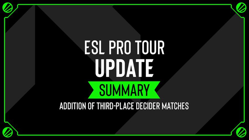 ESL宣布：EPLS22起旗下大赛将增设季军争夺战