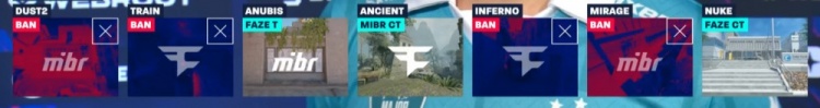 ?战舰轰鸣！鸡哥+s1mple合砍70杀FaZe2_0MIBR挺进Major传奇组