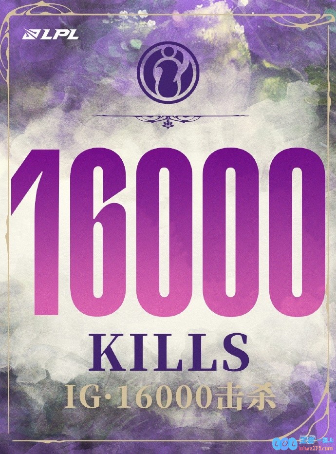新的里程碑达成了！iG成LPL首个达成16000杀的队伍，征程未止，胜利继续书写传奇