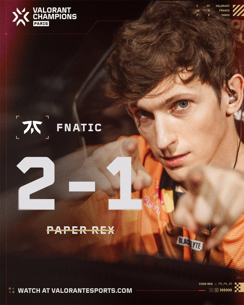 【巴黎冠军赛】PRX1_2FNC,胜者组半决赛