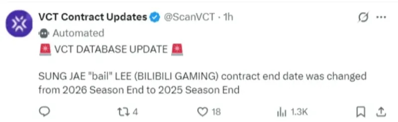 bail发文寻求其他工作可能性:想为CN或太平洋队伍效力