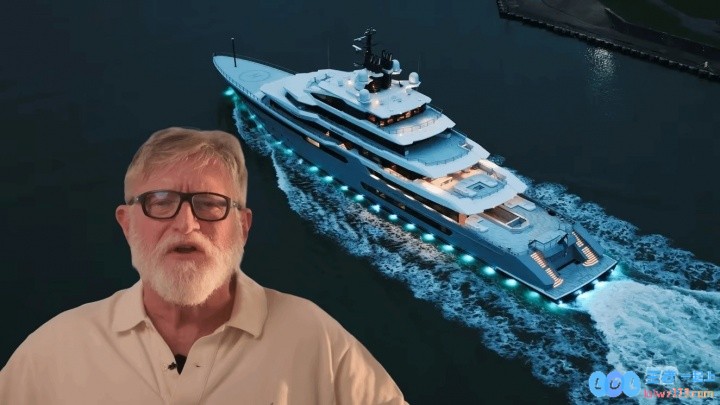 G胖造价5亿美元超级游艇正式官宣交付：全场111米内建15台电竞PC