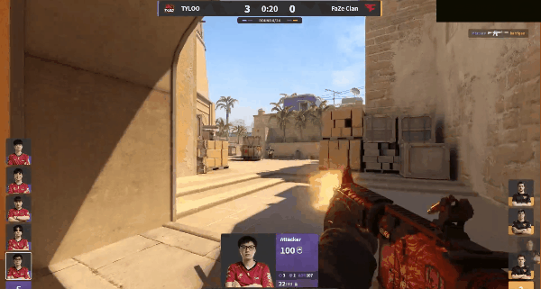 CS亚洲邀请赛2025:战舰依旧!FaZe2_1TYLOO