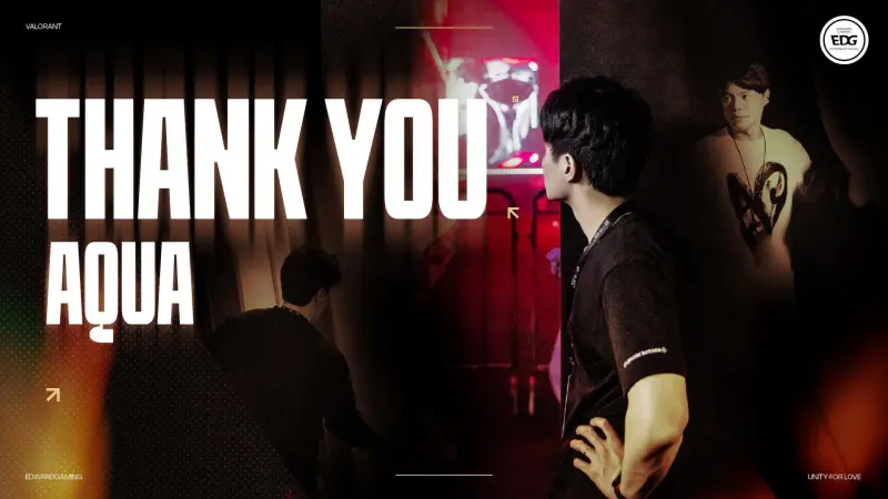EDG发布人员变动公告：经理团子Aqua即日起正式离队