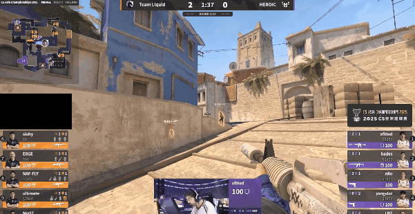 CS亚洲邀请赛2025：实力碾压！Liquid2_0Heroic