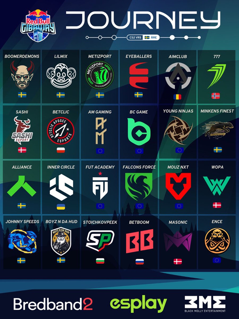 GeT_RiGhT、f0rest与friberg重聚，征战瑞典1.05万美元VRS线下赛