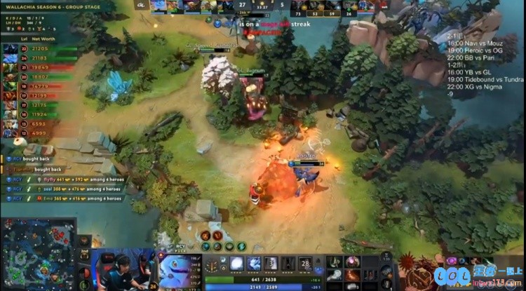 ?白忙活！三路线劣毫无控制RCY帕克五杀收尾YB遭GL淘汰出局