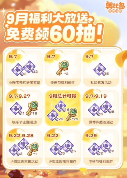 奥比岛梦想国度9月福利活动有什么 奥比岛梦想国度9月福利活动介绍 