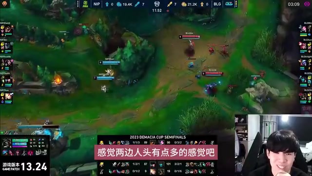 TheShy看Rookie反杀左手大喊卧槽：你这么劣势也打得好？