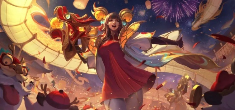 LOL手游将发布5.0版本龙年皮肤：包括剑魔、男枪、婕拉石等