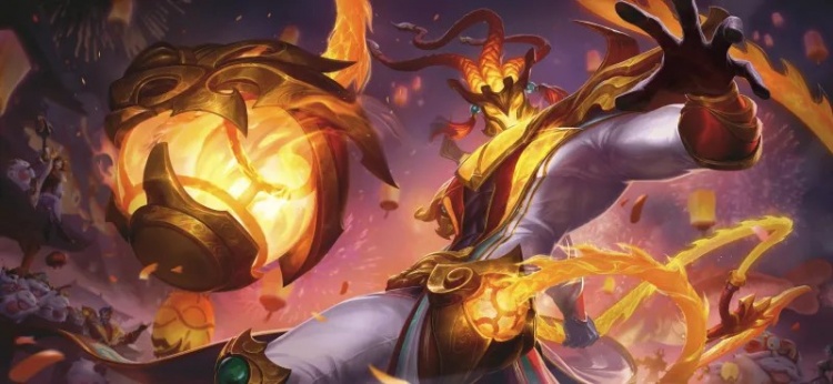 LOL手游将发布5.0版本龙年皮肤：包括剑魔、男枪、婕拉石等