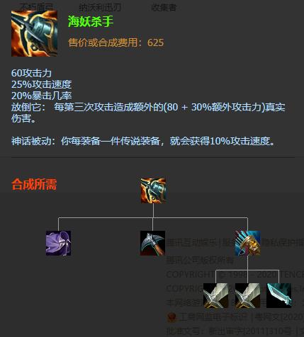 LOL2021艾希出装顺序_LOL游戏攻略