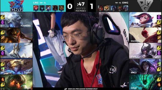 OMG 2-0 LNG：圣枪哥登场难救主 OMG获胜