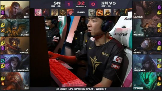 SN 2-0击败V5 海少焕烽卡莎团战怒斩四杀