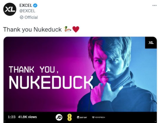 EXCEL官宣 中单选手Nukeduck离队