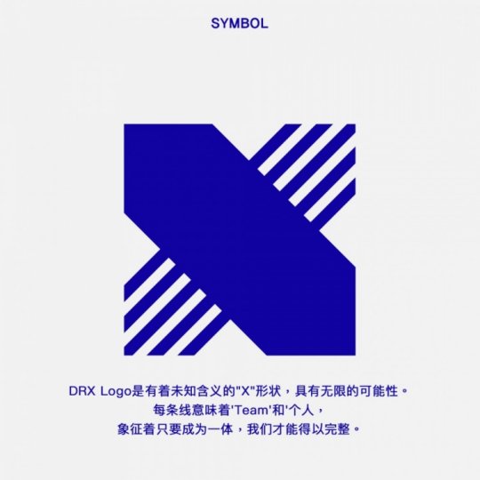 DRX俱乐部品牌更新 队伍LOGO配色变动蓝色变深蓝