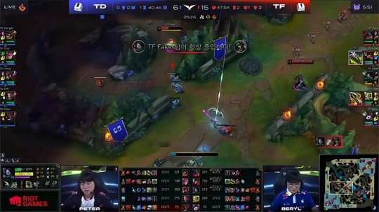 Chovy卡萨丁16级基地爆炸 Deft 2-1击败Faker