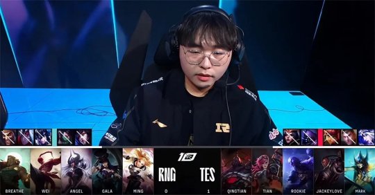 Rookie一打三轻取三杀 TES 2-0战胜RNG