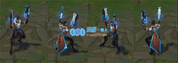 《LOL》未来战士卢锡安特效展示_LOL游戏攻略