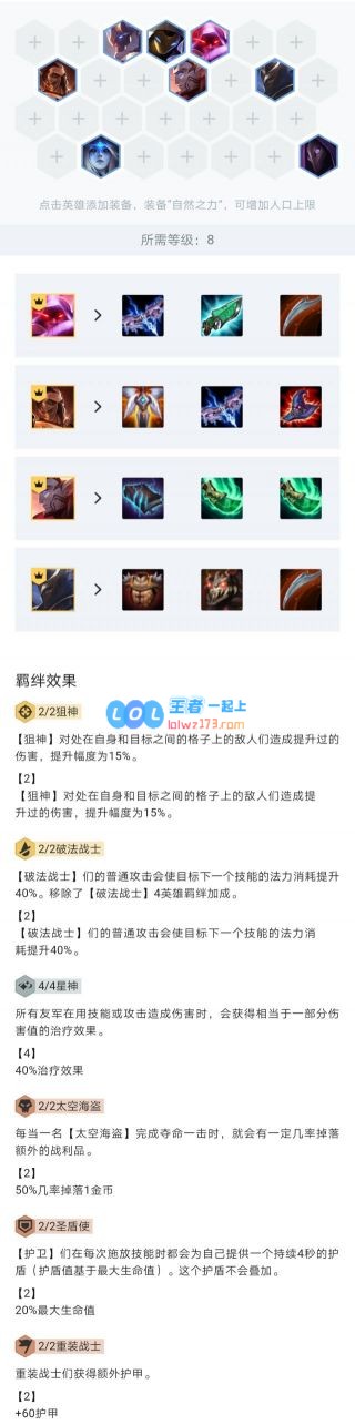 《LOL》云顶之弈10.9星神海盗狙运营站位攻略_LOL游戏攻略