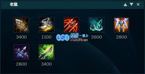 《LOL》10.9下路丛刃流老鼠天赋出装介绍_LOL游戏攻略