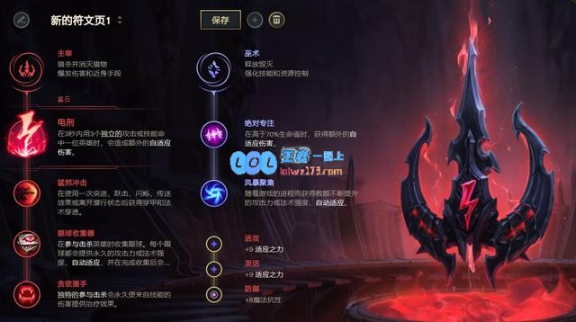 《LOL》10.9中单电刑艾克天赋出装介绍_LOL游戏攻略