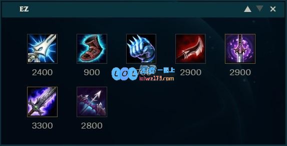 《LOL》10.9下路强攻EZ天赋出装介绍_LOL游戏攻略