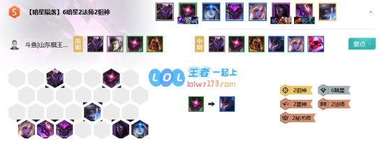 《LOL》云顶之弈10.10暗星狙神阵容攻略_LOL游戏攻略