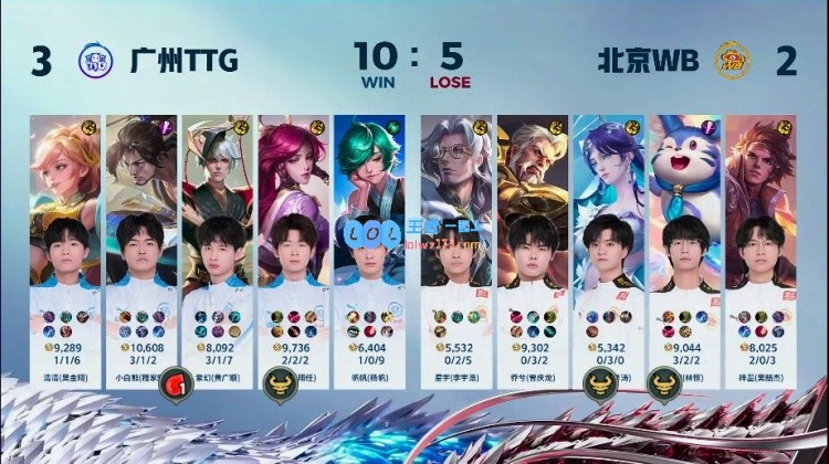 🎮紫幻嬴政君临天下横扫WB先拿赛点！TTG 3-2 WB