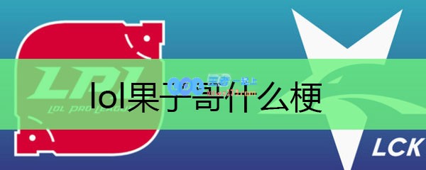 lol果子哥什么梗_LOL游戏攻略