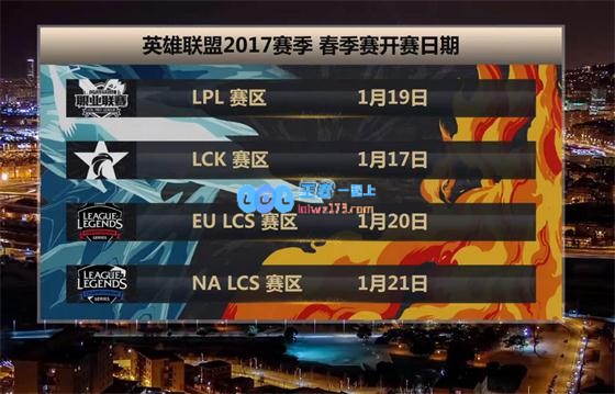 LPL春季赛，战火于1月19日燃烧
