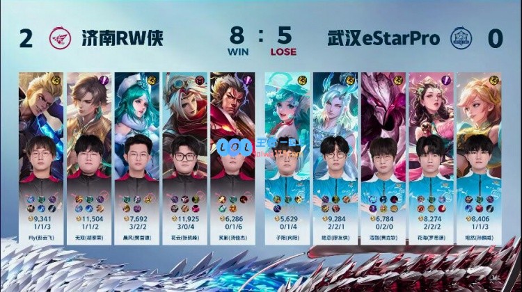 🎮花云戈雅赛场飙车王者布鲁克！RW 2-0 eStar