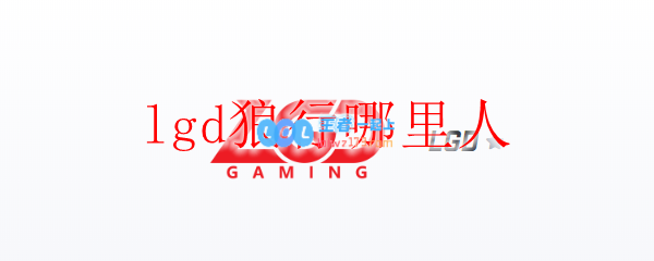 lgd狼行哪里人_LOL游戏攻略