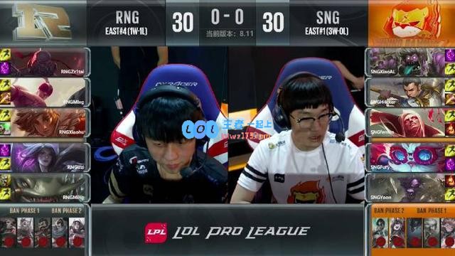 Uzi终于不玩AD了，RNG2:0击败SNG
