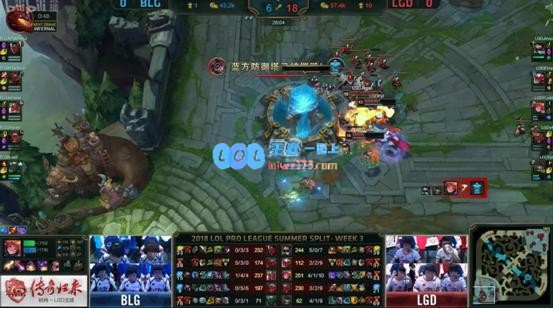 LGD2:1击败BLG，破釜沉舟终于拿下首胜！
