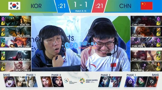 亚运会LOL：中国团队3:1战胜韩国团队，我们是冠军！
