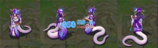 《LOL》灵魂莲华蛇女皮肤特效展示_LOL游戏攻略