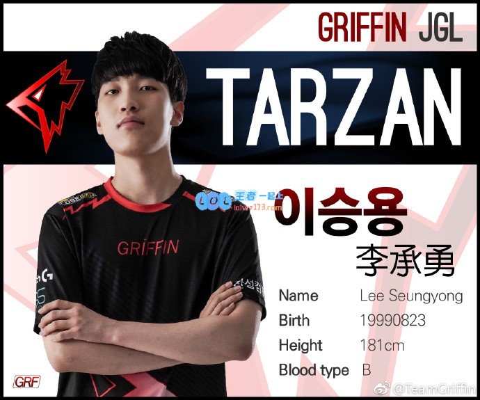 Griffin选手个人简介 中单最小仅17岁
