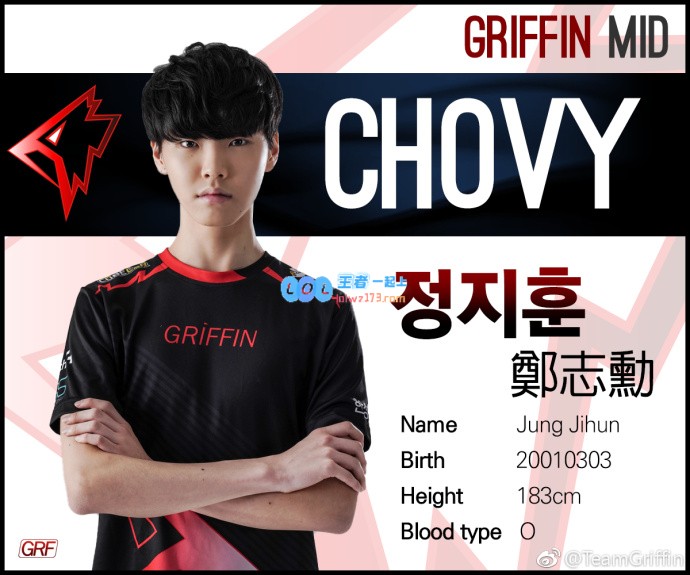 Griffin选手个人简介 中单最小仅17岁
