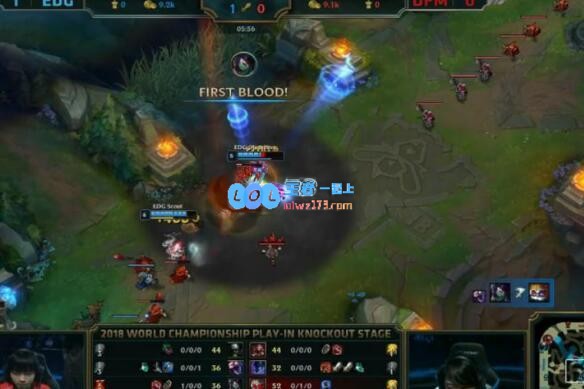 EDG 3:0 击败DFM，成功晋级小组赛！
